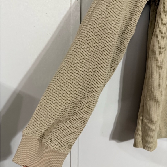 Good fellow Men's Beige Long Sleeve Shirt size small - Picture 5 of 6